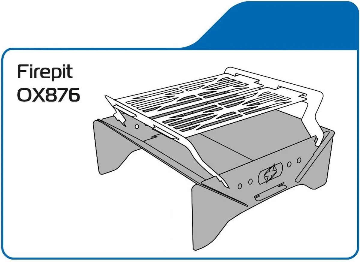 Oxford Barbecue Plein Air Compact / Foyer Plein Air / BBQ De Camping / Cheminée / BBQ Au Charbon De Bois De Bois / BBQ Au Bois 7 Oxford Barbecue Plein Air Compact / Foyer Plein Air / BBQ De Camping / Cheminée / BBQ Au Charbon De Bois De Bois / BBQ Au Bois – Image 5