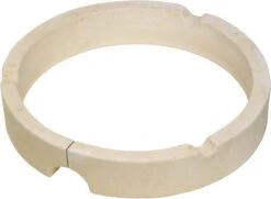 Yakiniku Ring Fire Bowl Fire Box 48 Cm Céramique Beige