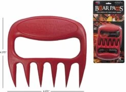 Paws' Ours The Original - Rouge, Rouge - Pinces à Viande - Griffes De Porc Effilées -Magasin D'Accessoires Pour Barbecue 1200x881 3