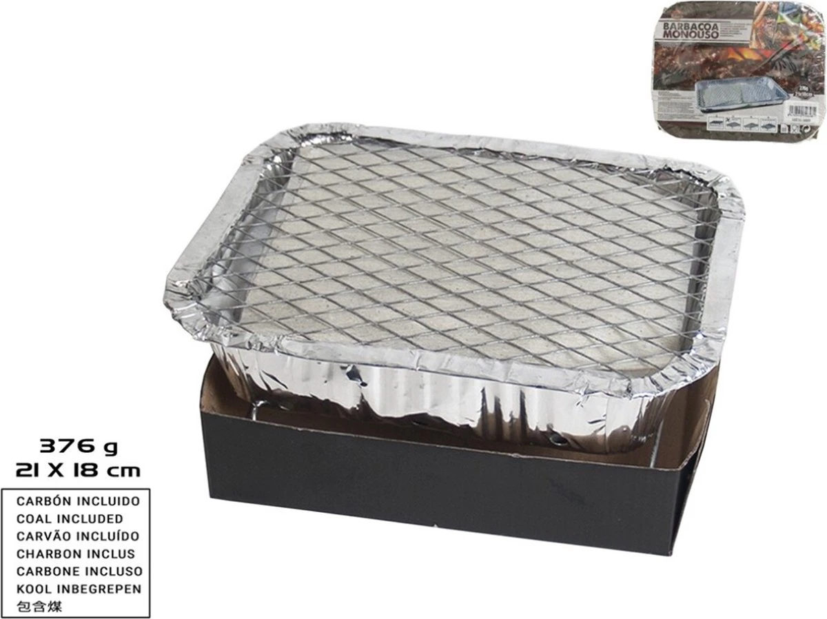 Set Barbecue - Instantané - Jetable - Barbecue Extérieur - Table - Grille - Balcon - Pique-nique - Accessoires Barbecue - Grill - 3 Tailles XL 1200 Grammes , L 600 Grammes , S 376 Grammes 9 Set Barbecue - Instantané - Jetable - Barbecue Extérieur - Table - Grille - Balcon - Pique-nique - Accessoires Barbecue - Grill - 3 Tailles XL 1200 Grammes , L 600 Grammes , S 376 Grammes – Image 7