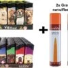 100x Briquets Rechargeables - Unilite - Briquet Clic De Haute Qualité - Imprimé Chien/chiot - Avec 2x Bouteilles De Gaz -Magasin D'Accessoires Pour Barbecue 1200x898 7