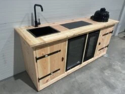 Offre Cuisine Extérieure "Paris" - Cuisine Extérieure - Refroidissement Du Vin - Refroidissement - Kamado - Evier - Douglas -Magasin D'Accessoires Pour Barbecue 1200x899 10