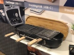 Barbecue Designnest Flip Grill BBQ Facile à Transporter Avec Grilles Rotatives Et Planche à Découper Intégrée -Magasin D'Accessoires Pour Barbecue 1200x899 11