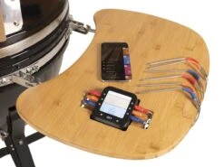 Patton - Kamado 16 - Premium Black - Barbecue En Céramique - Avec Indicateur De Température à Cœur Bluetooth - éclairage LED - Moyen - Complet - Noir -Magasin D'Accessoires Pour Barbecue 1200x900 10