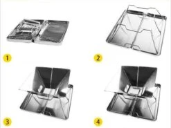 Barbecue Pliable Au Charbon De Bois De United Entertainment - Acier Inoxydable - Avec étui Et Sac De Transport -Magasin D'Accessoires Pour Barbecue 1200x900 12