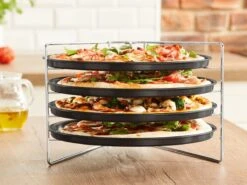 Pizza - Grille à Pizza - Four à Pizza - Set De Cuisson Zenker Pizza - Set De 5 Pièces Pour 4 Pizzas - Ø 28,5 Cm - Revêtement Antiadhésif En ILAG® - Plaque à Pizza - Pizza -Magasin D'Accessoires Pour Barbecue 1200x900 20
