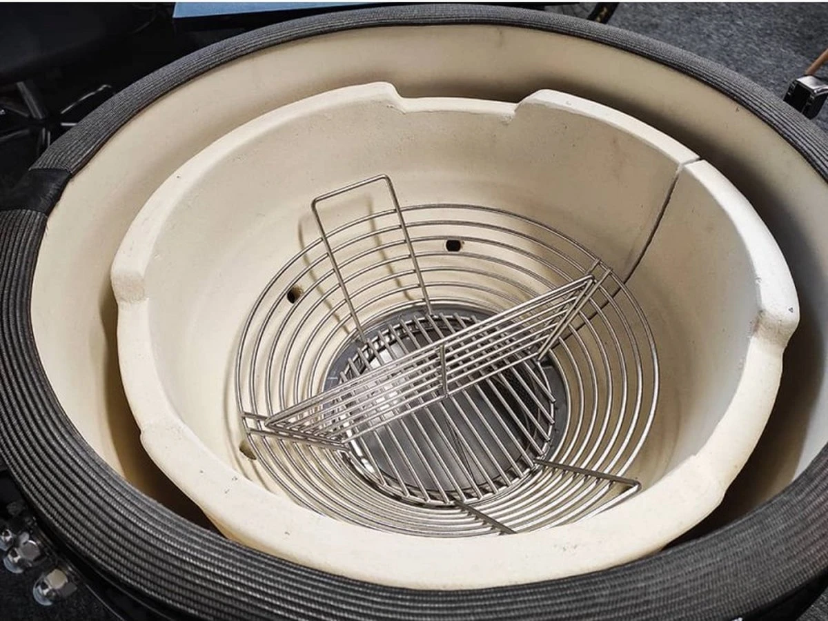 Evolve Advanced - Barbecue Kamado 24" / 61 CM / XXL - Accessoires Gratuits Inclus - Parois En Céramique - Forme D'oeuf - Chaleur Directe + Chaleur Indirecte - Ventilation Professionnelle - Thermomètre Intelligent 11 Evolve Advanced - Barbecue Kamado 24" / 61 CM / XXL - Accessoires Gratuits Inclus - Parois En Céramique - Forme D'oeuf - Chaleur Directe + Chaleur Indirecte - Ventilation Professionnelle - Thermomètre Intelligent – Image 9