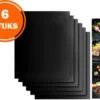 Tapis De BBQ - 6 Pièces - Résistant à La Chaleur - Réutilisable - BBQ - Tapis De Cuisson - Cuisine - Tapis De Four -Magasin D'Accessoires Pour Barbecue 1200x905