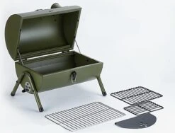 Barbecue à Charbon De Bois - Forme Cylindrique - BBQ D'été - BBQ De Jardin Extérieur Portable Pour 2 à 4 Personnes Camping Pique-nique Viande Savoureuse -Magasin D'Accessoires Pour Barbecue 1200x911