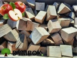 1,5 Kg De Morceaux De Pomme|Bois De Fumage Pour Le BBQ Kamado |Fumoir| 100% Pomme Non Traitée |Boîte Dym