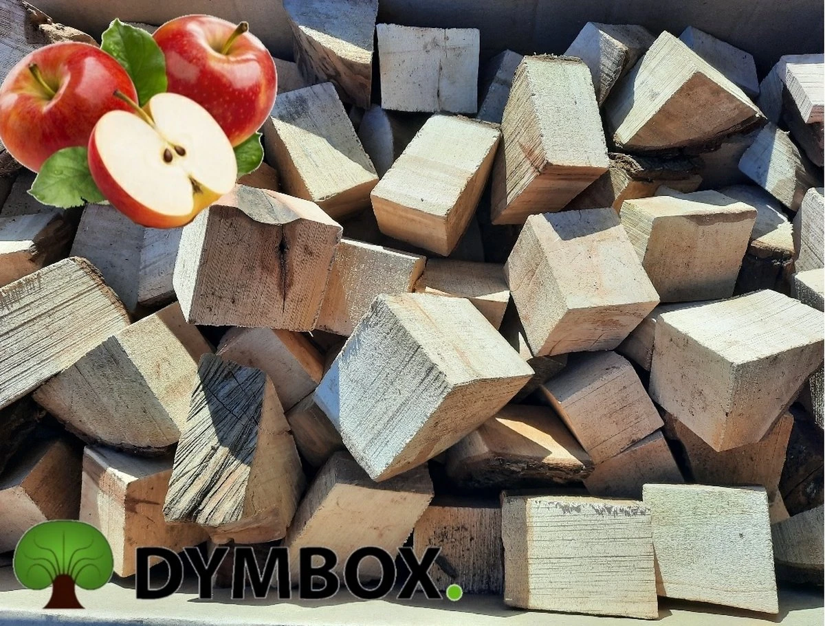 1,5 Kg De Morceaux De Pomme|Bois De Fumage Pour Le BBQ Kamado |Fumoir| 100% Pomme Non Traitée |Boîte Dym 3 1,5 Kg De Morceaux De Pomme|Bois De Fumage Pour Le BBQ Kamado |Fumoir| 100% Pomme Non Traitée |Boîte Dym