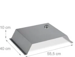 Relaxdays BBQ Dôme à Pizza En Acier Inoxydable - Couvercle à Pizza Barbecue - Boîte à Pizza - Accessoire De Gril 19 Relaxdays BBQ Dôme à Pizza En Acier Inoxydable - Couvercle à Pizza Barbecue - Boîte à Pizza - Accessoire De Gril -Magasin D'Accessoires Pour Barbecue 1200x914 3