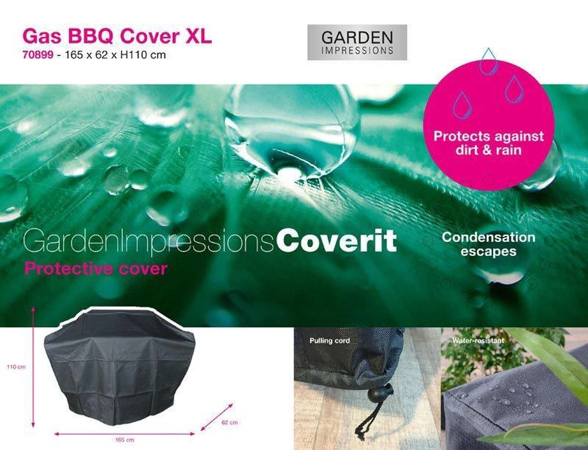 Garden Impressions - Coverit - Housse De Barbecue à Gaz -XL 5 Garden Impressions - Coverit - Housse De Barbecue à Gaz -XL – Image 3