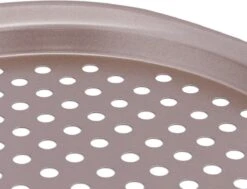 Assiette à Pizza Relaxdays 2 Pièces - Plaque De Cuisson Ronde - Avec Trous - Pour Pizza Et Flammkuchen -Magasin D'Accessoires Pour Barbecue 1200x919