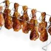 Rosmarino Blacksmith Chicken Wing Rack - Accessoires De BBQ - Outils De Barbecue - Acier Inoxydable - Ailes De Poulet - Pilons - Hotwings -Magasin D'Accessoires Pour Barbecue 1200x922