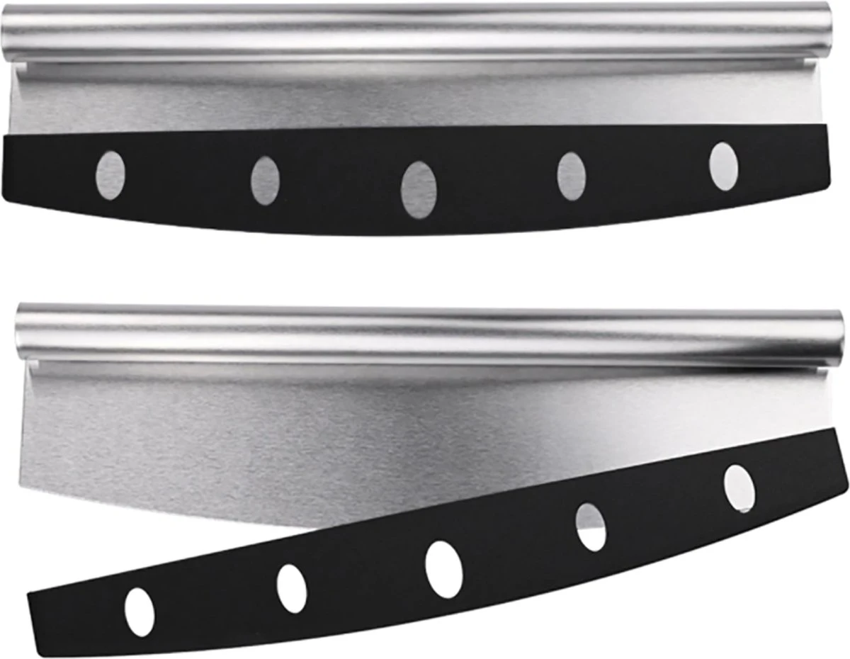 Brango Pizza Baker Accessoires De Vêtements Pour Bébé 2 Pièces - Coupe-pizza - Spatule à Pizza - Préparer Et Servir La Pizza - Ustensiles De Cuisine - Acier Inoxydable 5 Brango Pizza Baker Accessoires De Vêtements Pour Bébé 2 Pièces - Coupe-pizza - Spatule à Pizza - Préparer Et Servir La Pizza - Ustensiles De Cuisine - Acier Inoxydable – Image 3