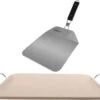 Pierre à Pizza Rectangulaire 30 X 38 Cm Avec Anses - Avec Pelle à Pizza Inox Pliante 25 Cm - Pierre à Pizza BBQ/ Four 1 Pierre à Pizza Rectangulaire 30 X 38 Cm Avec Anses - Avec Pelle à Pizza Inox Pliante 25 Cm - Pierre à Pizza BBQ/ Four -Magasin D'Accessoires Pour Barbecue 1200x939 1