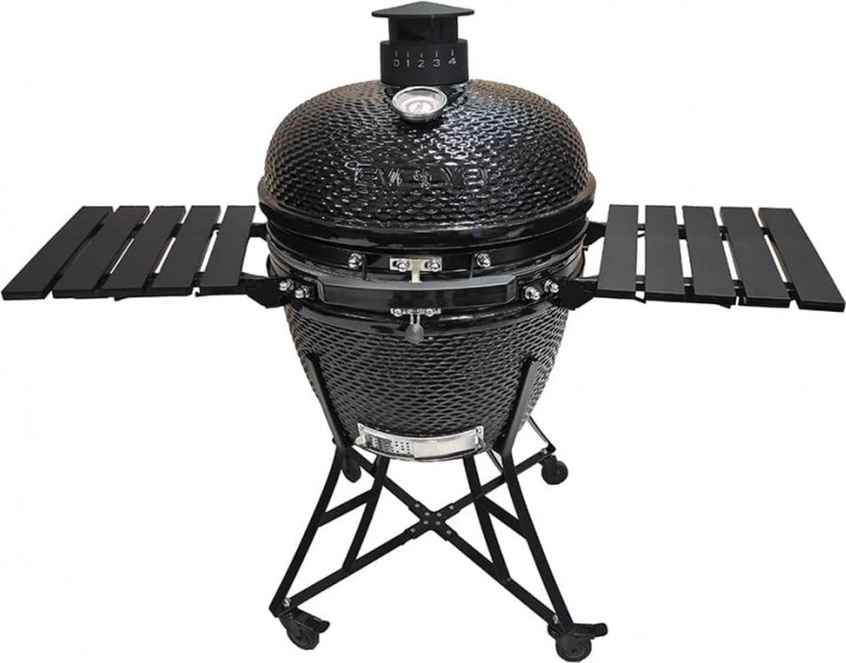Evolve Advanced - Barbecue Kamado 24" / 61 CM / XXL - Accessoires Gratuits Inclus - Parois En Céramique - Forme D'oeuf - Chaleur Directe + Chaleur Indirecte - Ventilation Professionnelle - Thermomètre Intelligent 4 Evolve Advanced - Barbecue Kamado 24" / 61 CM / XXL - Accessoires Gratuits Inclus - Parois En Céramique - Forme D'oeuf - Chaleur Directe + Chaleur Indirecte - Ventilation Professionnelle - Thermomètre Intelligent – Image 2