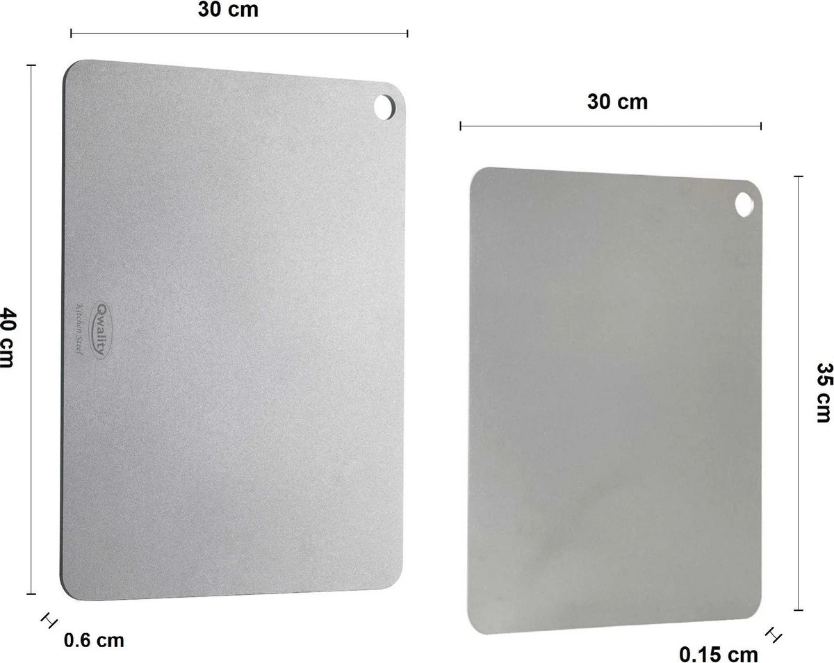 Ensemble De Pierre à Pizza En Acier PRO - Pelle à Pizza Incluse - Pierre à Pizza - Pain De Cuisson - Acier De Cuisine Par Qwality 8 Ensemble De Pierre à Pizza En Acier PRO - Pelle à Pizza Incluse - Pierre à Pizza - Pain De Cuisson - Acier De Cuisine Par Qwality – Image 6