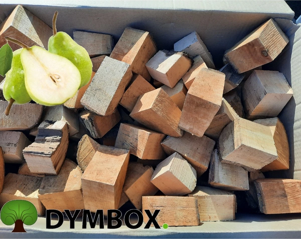 2,5 Kg De Morceaux De Poire|Bois De Fumage Pour Le BBQ Kamado |Fumoir| 100% Poire Non Traité |Boîte Dym 3 2,5 Kg De Morceaux De Poire|Bois De Fumage Pour Le BBQ Kamado |Fumoir| 100% Poire Non Traité |Boîte Dym
