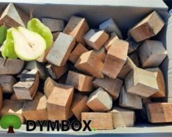 15 KG De Morceaux De Poire|Bois De Fumage Pour Le BBQ Kamado |Fumoir| 100% Poire Non Traité |Boîte Dym