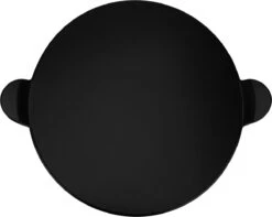 Pierre à Pizza Krumble Avec Poignées Fixes - Pour BBQ & Four - Plaque à Pizza - Pierre à Pizza - Ronde - Brique - Pour Barbecue Et Four - Céramique - Zwart - Diamètre 33 Cm -Magasin D'Accessoires Pour Barbecue 1200x958 1