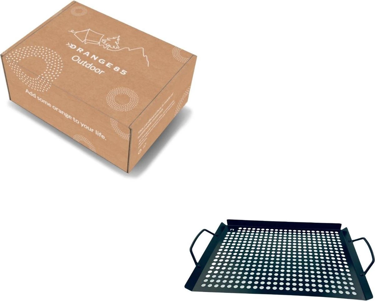 Orange85 De Barbecue Orange85 - 43x28cm - Antiadhésive - BBQ - Viande - Légumes 5 Orange85 De Barbecue Orange85 - 43x28cm - Antiadhésive - BBQ - Viande - Légumes – Image 3