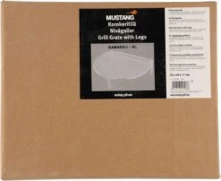 Mustang Grille D'extension Pour Kamado L Et XL - Grille - Grille De Barbecue - Inox - 32x39x1 CM -Magasin D'Accessoires Pour Barbecue 1200x982