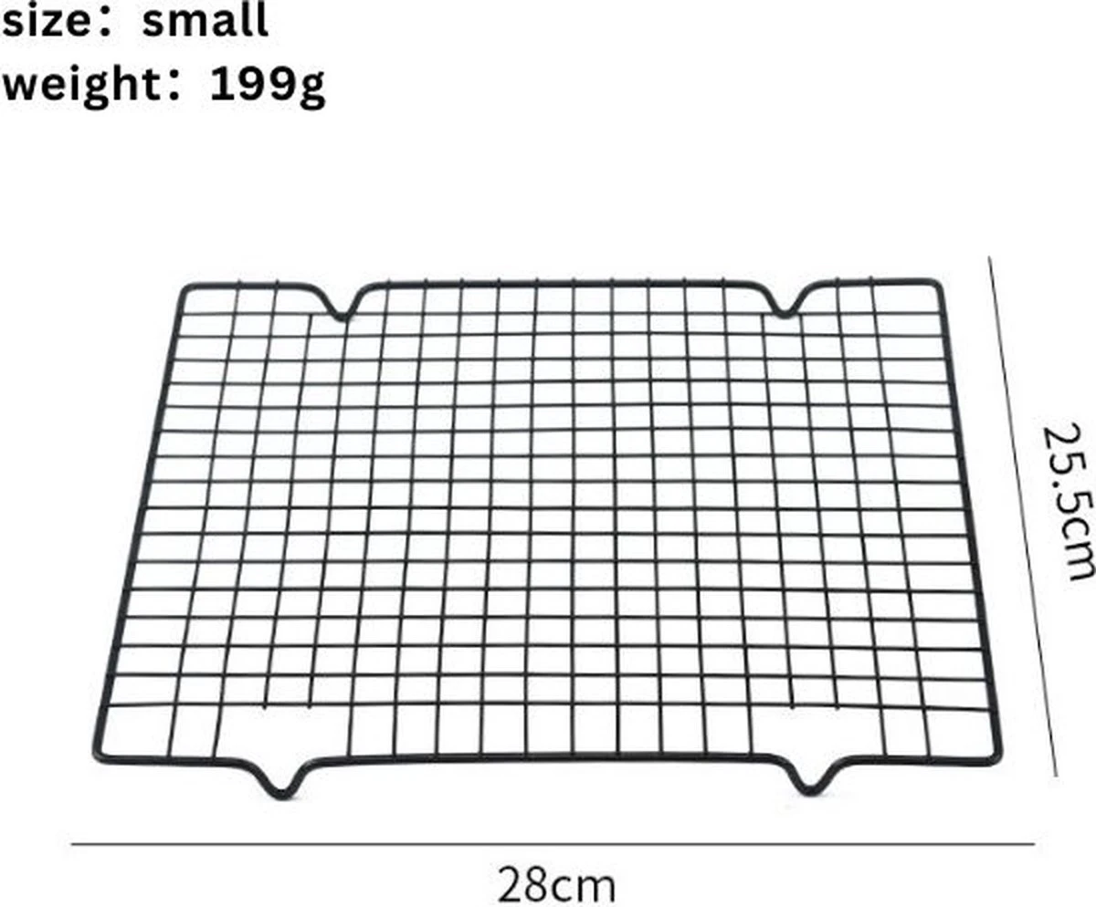 Lot De 2 Grilles De Refroidissement Wowup | Grille De Refroidissement | Grille De Cuisson | Grille à Gâteau | Couleur Argent | Acier Solide | Grille Antiadhésive | Grille Anti-adhérente - Grille Fil | 40 X 25 Cm Et 28 X 25 Cm 7 Lot De 2 Grilles De Refroidissement Wowup | Grille De Refroidissement | Grille De Cuisson | Grille à Gâteau | Couleur Argent | Acier Solide | Grille Antiadhésive | Grille Anti-adhérente - Grille Fil | 40 X 25 Cm Et 28 X 25 Cm – Image 5