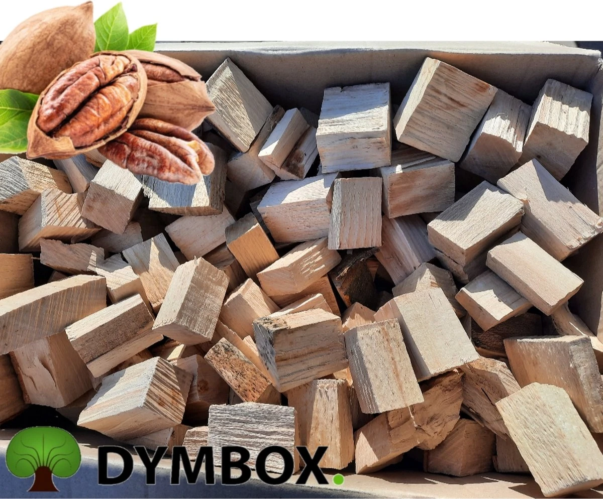 1,5 Kg De Morceaux De Hickory|Bois De Fumage Pour Le BBQ Kamado |Fumoir| 100 % Hickory Non Traité |Boîte Dym 3 1,5 Kg De Morceaux De Hickory|Bois De Fumage Pour Le BBQ Kamado |Fumoir| 100 % Hickory Non Traité |Boîte Dym