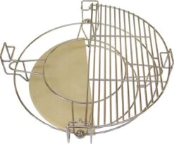 PROKING Divide & Conquer - Système De Cuisson à Multi Niveaux - Kamado - BBQ - Barbecue - Medium 18 Pouces -Magasin D'Accessoires Pour Barbecue 1200x995