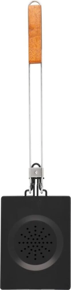 Poêle à Pop-corn Mustang - Poêle à Pop-corn - Zwart -Magasin D'Accessoires Pour Barbecue 297x1200