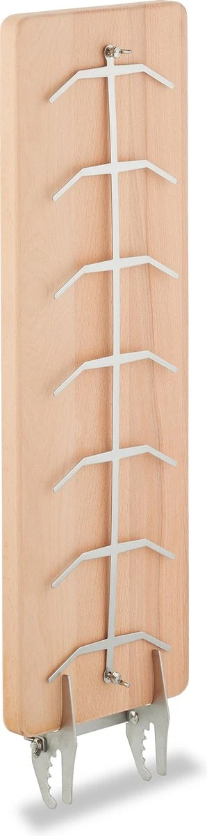 Relaxdays Planche à Fumer Barbecue Saumon - Support Droit - Planche à Saumon Finlandaise - Planche Barbecue - Bois De Hêtre 3 Relaxdays Planche à Fumer Barbecue Saumon - Support Droit - Planche à Saumon Finlandaise - Planche Barbecue - Bois De Hêtre