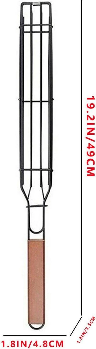 Pince Pour Grille De BBQ - Pinces Pour BBQ - Accessoires Pour BBQ - Grille De Serrage - Convient Pour La Viande, Les Légumes Et Le Poisson - Acier Inoxydable - Manche En Bois - 2 Pièces 3 Pince Pour Grille De BBQ - Pinces Pour BBQ - Accessoires Pour BBQ - Grille De Serrage - Convient Pour La Viande, Les Légumes Et Le Poisson - Acier Inoxydable - Manche En Bois - 2 Pièces