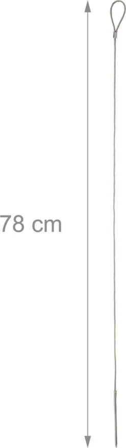 Relaxdays 8 Pièces - Brochettes De Légumes 78 Cm - Brochette Barbecue - Acier Inoxydable - Flexible -Magasin D'Accessoires Pour Barbecue 339x1200