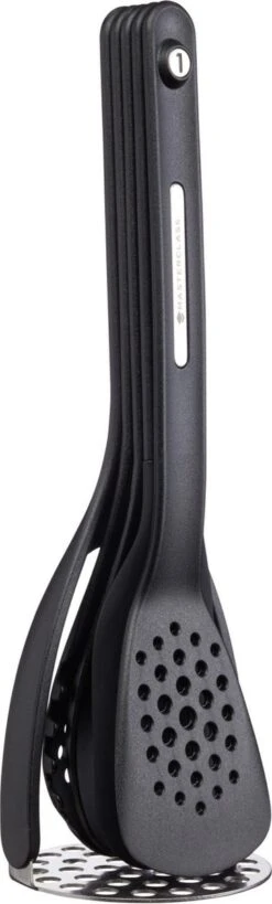 KitchenCraft MasterClass Smart Space Set De Couverts Magnétiques - Silicone Zwart 9 X 9 X 30 Cm -Magasin D'Accessoires Pour Barbecue 362x1200