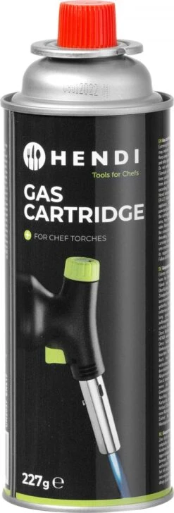 Hendi Butane 4 Bouteilles De Gaz Pour Le Brûleur Hendi Creme Brulee Anti Flakker -Magasin D'Accessoires Pour Barbecue 407x1200