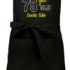 KARIBAN Cadeau D'âge - Tablier De Cuisine De Luxe - Tablier De BBQ - Anniversaire - Awesome 75 Ans - Noir -Magasin D'Accessoires Pour Barbecue 457x1200 9