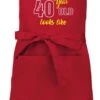 KARIBAN Cadeau D'âge - Tablier De Cuisine De Luxe - Tablier De BBQ - Anniversaire - Awesome 40 Ans - Rouge -Magasin D'Accessoires Pour Barbecue 461x1200 1