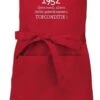 Tablier De Cuisine - Tablier BBQ - Oldtimer - Année 1952 - Rouge -Magasin D'Accessoires Pour Barbecue 461x1200 3