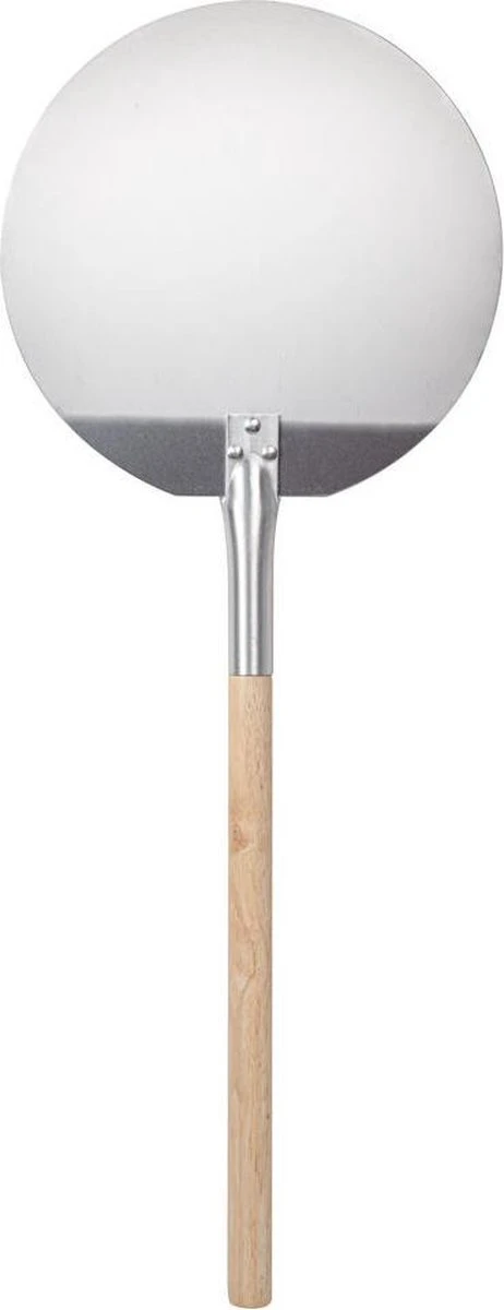 Pelle à Pizza Decopatent® - Pelle à Pizza Ronde Avec Manche Long En Bois (80cm) - Spatule à Pizza Bois / Acier Inoxydable Métal - ROND 10 Pelle à Pizza Decopatent® - Pelle à Pizza Ronde Avec Manche Long En Bois (80cm) - Spatule à Pizza Bois / Acier Inoxydable Métal - ROND – Image 8