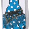 Tablier Espagnol - Flamenco - Tablier De Cuisine Dames Bleu - Habiller Les Vêtements -Magasin D'Accessoires Pour Barbecue 464x1200