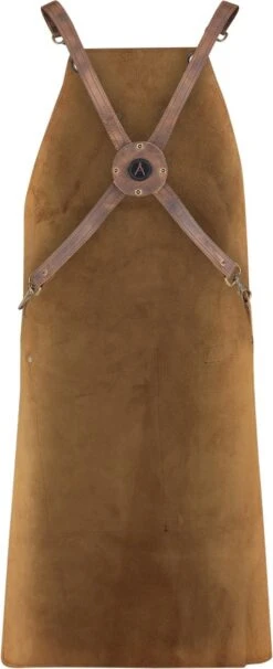 Tablier De BBQ En Cuir Donders 1860 | Cuir Véritable, Taille Unique Et Entièrement Réglable -Magasin D'Accessoires Pour Barbecue 489x1200