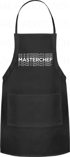 Tablier Unisexe MASTERCHEF - Zwart - Tablier De Cuisine - Tablier De BBQ - Tablier De Service - Textes Amusants - Kwoots - Pour Hommes Et Femmes - Réglable - Lavable - Cadeau 13 Tablier Unisexe MASTERCHEF - Zwart - Tablier De Cuisine - Tablier De BBQ - Tablier De Service - Textes Amusants - Kwoots - Pour Hommes Et Femmes - Réglable - Lavable - Cadeau -Magasin D'Accessoires Pour Barbecue 539x1200 1