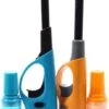Briquet à Gaz Avec Recharge 2X Jaune Et Bleu Clair - RechargeableBriquet Rechargeable - Protection Enfants - Réglage De La Flamme - Indicateur De Carburant - -Magasin D'Accessoires Pour Barbecue 541x1200 1