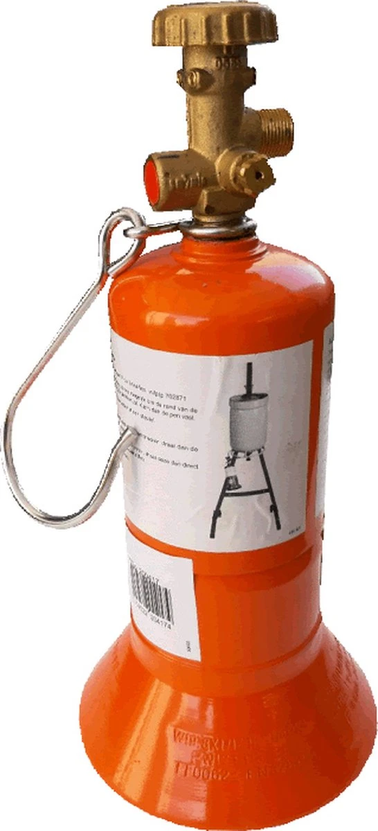 SIEVERT Bouteille De Gaz Propane Karwei - 1 Litre En Acier 3/8" L - Avec Crochet De Suspension - FeramoTools 3 SIEVERT Bouteille De Gaz Propane Karwei - 1 Litre En Acier 3/8" L - Avec Crochet De Suspension - FeramoTools