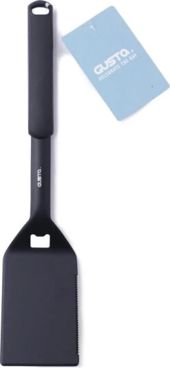 Gusta Outil BBQ Set - BBQ Brosse 38 Cm Noir - BBQ Spatule 46 Cm Noir - Brucelles BBQ Noir 30 Cm -Magasin D'Accessoires Pour Barbecue 555x1200 1