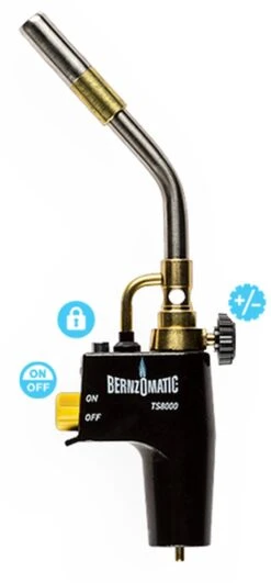 Bernzomatic Bernzomatic Avec Brûleur TS8000 Et 2 Bouteilles De Gaz MAP- Pro - Sans Accessoires à Souder 9 Bernzomatic Bernzomatic Avec Brûleur TS8000 Et 2 Bouteilles De Gaz MAP- Pro - Sans Accessoires à Souder -Magasin D'Accessoires Pour Barbecue 558x1200
