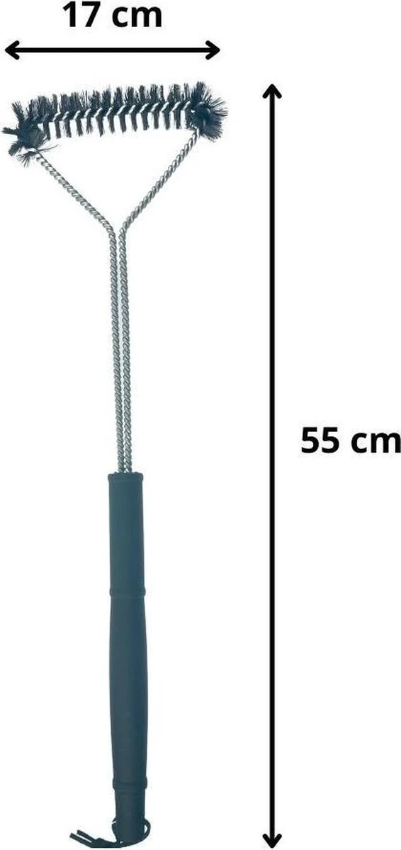Orange85 De Nettoyage Pour Barbecue Orange85 - Métal - 55cm - Acier Inoxydable 5 Orange85 De Nettoyage Pour Barbecue Orange85 - Métal - 55cm - Acier Inoxydable – Image 3