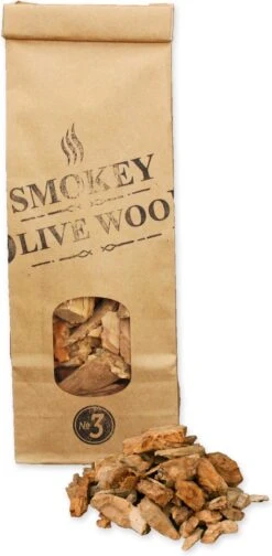 Smokey Olive Wood - Copeaux De Bois - Bois D' Olivier- 500ml - Copeaux De Grande Taille ø 2cm-3cm 7 Smokey Olive Wood - Copeaux De Bois - Bois D' Olivier- 500ml - Copeaux De Grande Taille ø 2cm-3cm -Magasin D'Accessoires Pour Barbecue 588x1200 1